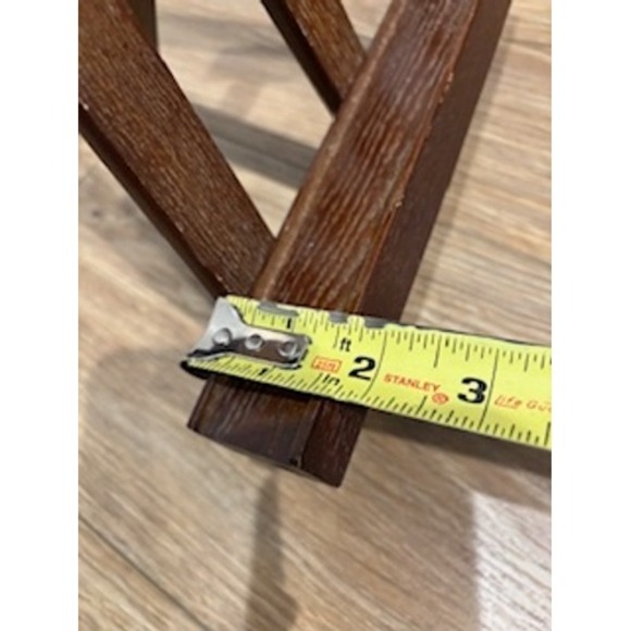 Wooden Display Easel Tabletop Large Art Stand Photo Holder Dark Brown - Picture 9 of 12